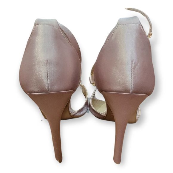 (SOLD) ASOS True Decadence Light Pink (Plush) Embellished Heeled Sandal 7.5 - Picture 9 of 16